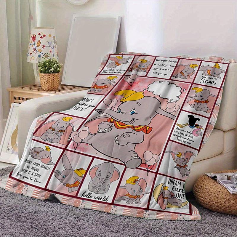 1pc. Cute Dumbo Elephant Cartoon Blanket, Inspirational Quotes & Adorable Design for Home Decor, Perfect Gift forFriends and Family, Soft Mi 100x150cm
1pc. Cute Dumbo Elephant Cartoon Blanket, Inspirational Quotes & Adorable Design for Home Decor, Perfect Gift forFriends and Family, Soft Mi 100x150cm