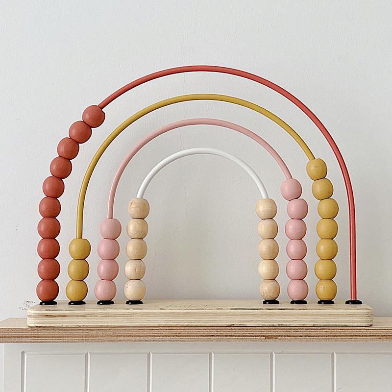 Wooden Account For Children Counting Learning Toys Numbers Arithmetic Calculation Rainbow Beads Puzzle Montessori Education Toy
Wooden Account For Children Counting Learning Toys Numbers Arithmetic Calculation Rainbow Beads Puzzle Montessori Education Toy