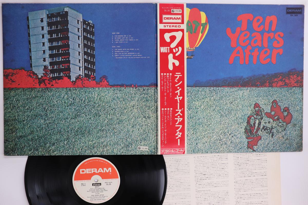 LP Record TEN YEARS AFTER Watt DL25 DERAM 1971 Japan Obi Rock Used
LP Record TEN YEARS AFTER Watt DL25 DERAM 1971 Japan Obi Rock Used