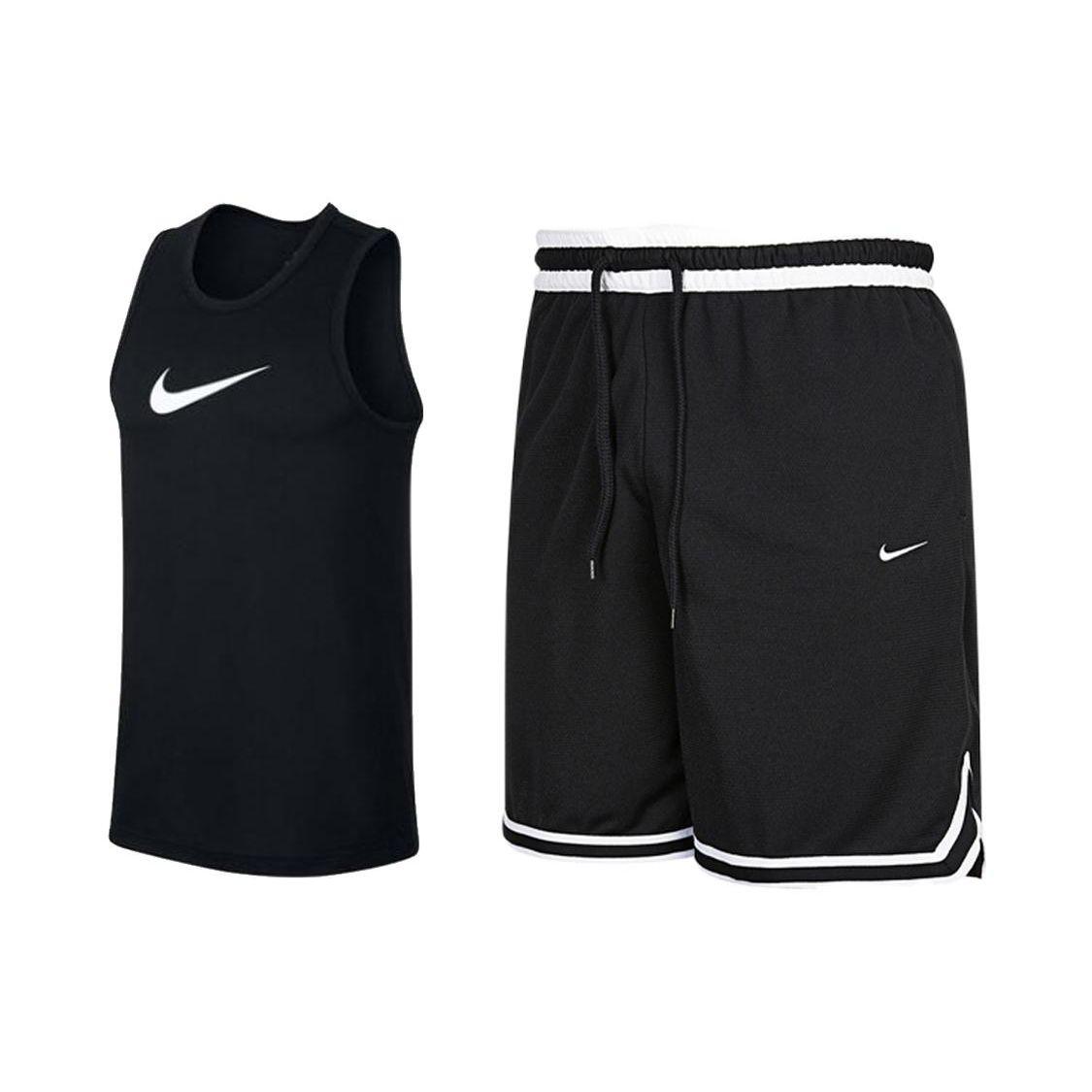 Nike Dri-Fit Solid Logo Повседневный комплект без рукавов и шорт для мужчин, спортивная одежда, черный BV9388-010+DH7161-010 S
Nike Dri-Fit Solid Logo Повседневный комплект без рукавов и шорт для мужчин, спортивная одежда, черный BV9388-010+DH7161-010 S