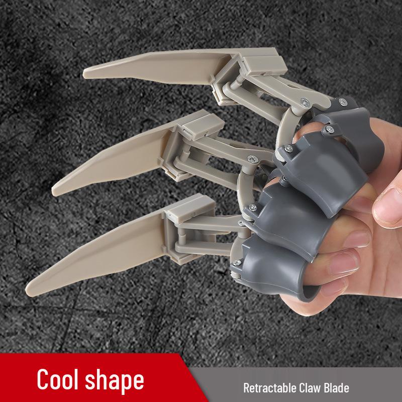Wolf Claw Mechanical Finger Extension: Trendy Multifunctional Folding Toy for Creative Decompression Single Finger (No Packaging)
Wolf Claw Mechanical Finger Extension: Trendy Multifunctional Folding Toy for Creative Decompression Single Finger (No Packaging)