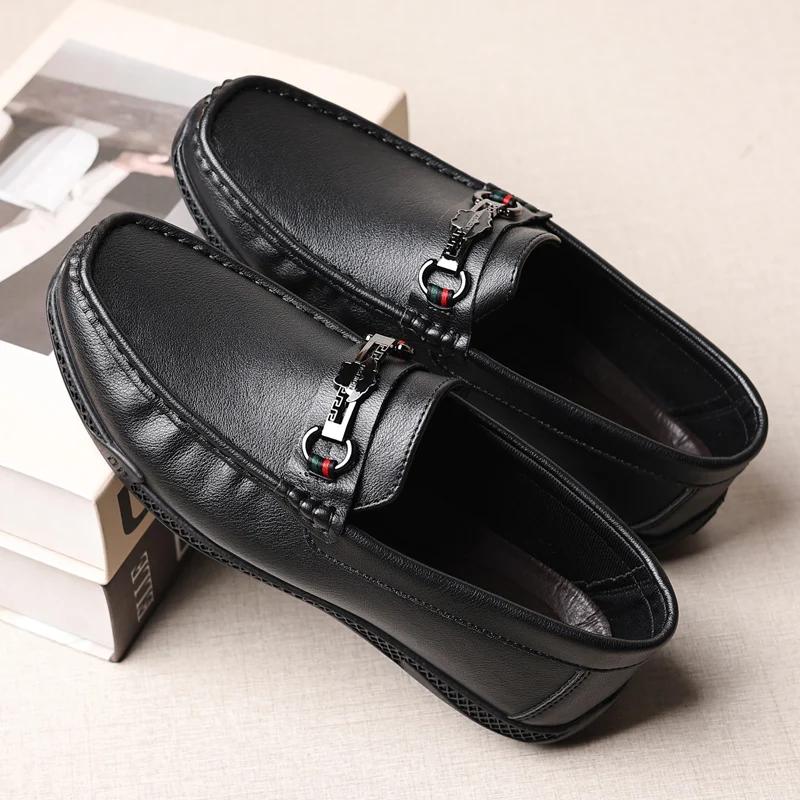 Leather Men Casual Shoes Slip on Breathable Mens Loafers Comfortable Walking Shoes Lightweight Men Driving Shoes Hombre 39
Leather Men Casual Shoes Slip on Breathable Mens Loafers Comfortable Walking Shoes Lightweight Men Driving Shoes Hombre 39