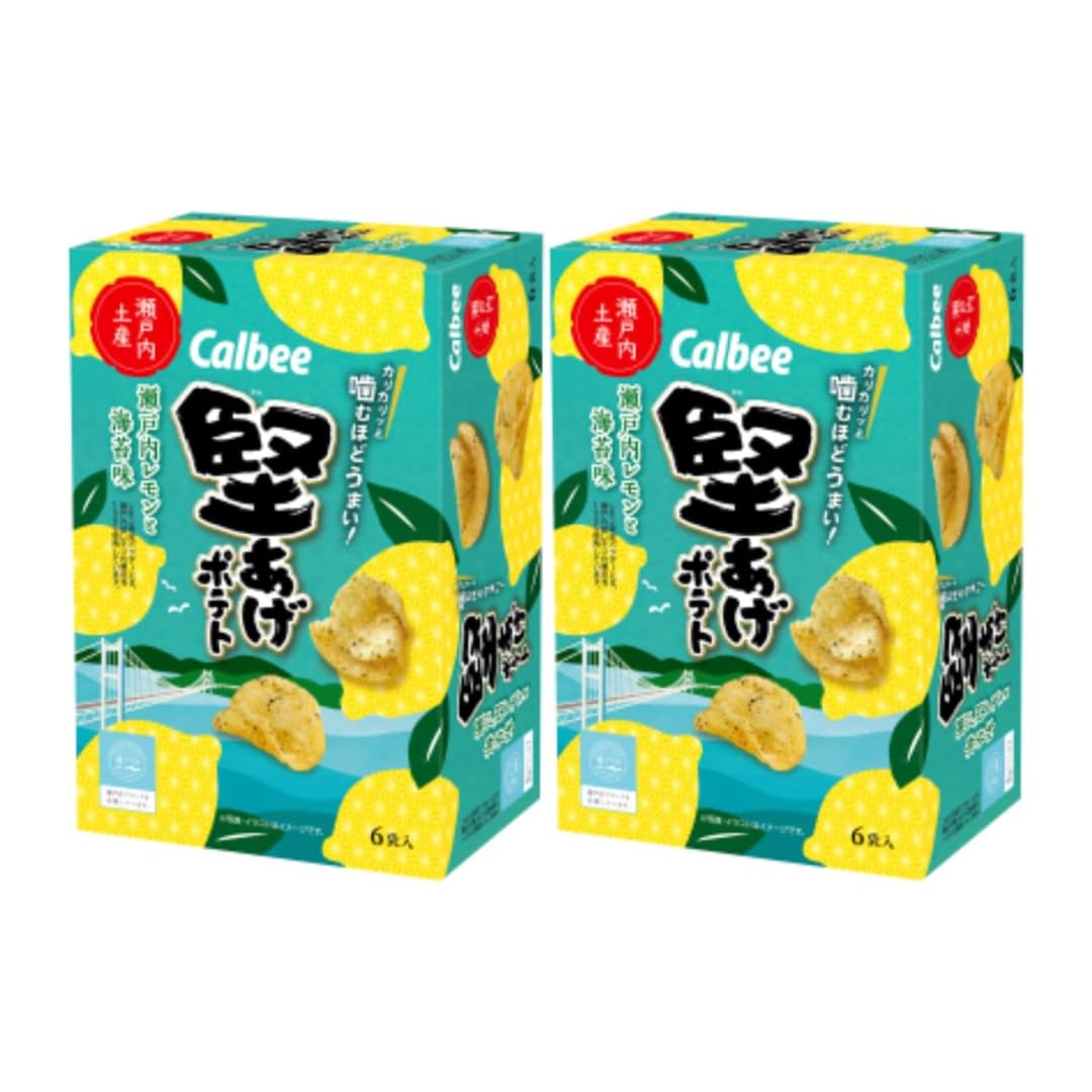 Limited Kataage Potato Setouchi Lemon and Nori Flavor Potato Chips Chugoku-Shikoku (2 boxes)
Limited Kataage Potato Setouchi Lemon and Nori Flavor Potato Chips Chugoku-Shikoku (2 boxes)