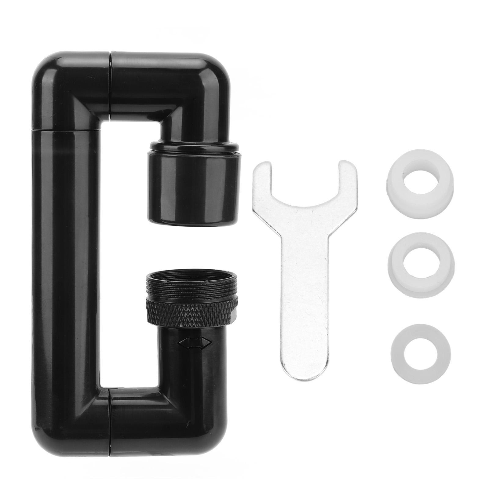 Rotating Telescopic Faucet Mechanical Swivel Arm Faucet for Kitchen Bathroom Sink Washbasin Black
Rotating Telescopic Faucet Mechanical Swivel Arm Faucet for Kitchen Bathroom Sink Washbasin Black