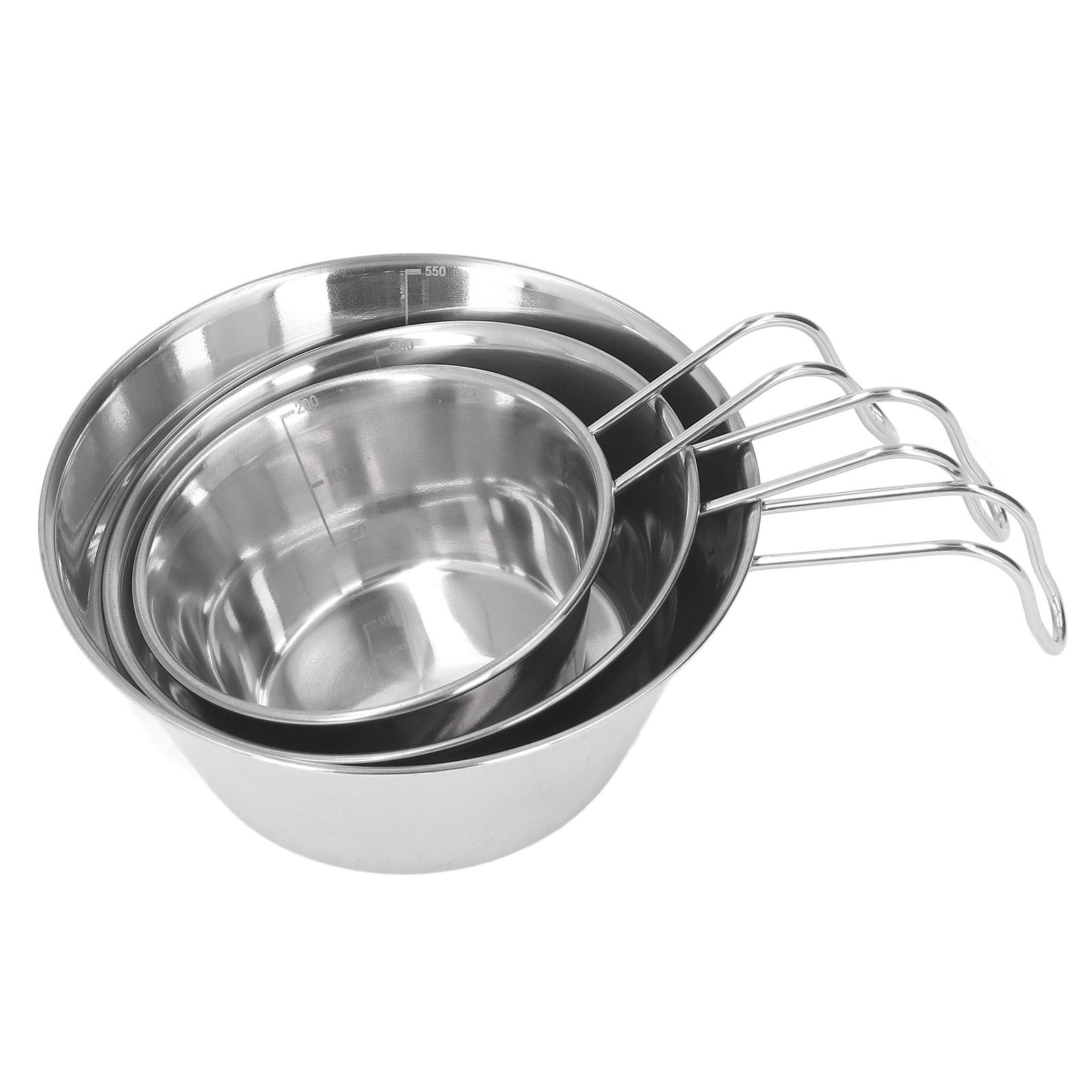3 PCS Stainless Steel Camping Bowl Set Portable BBQ Folding Mug Bowls Mountaineering Picnic Cookware
3 PCS Stainless Steel Camping Bowl Set Portable BBQ Folding Mug Bowls Mountaineering Picnic Cookware