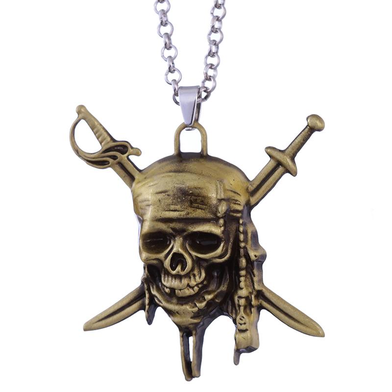 20pcs/lot Vintage Charm Pirates Of The Caribbean Necklace Jack Sparrow s Skull Pendant Necklace Jewelry For Men Women Gifts 50cm антична бронзова кольору
20pcs/lot Vintage Charm Pirates Of The Caribbean Necklace Jack Sparrow s Skull Pendant Necklace Jewelry For Men Women Gifts 50cm антична бронзова кольору