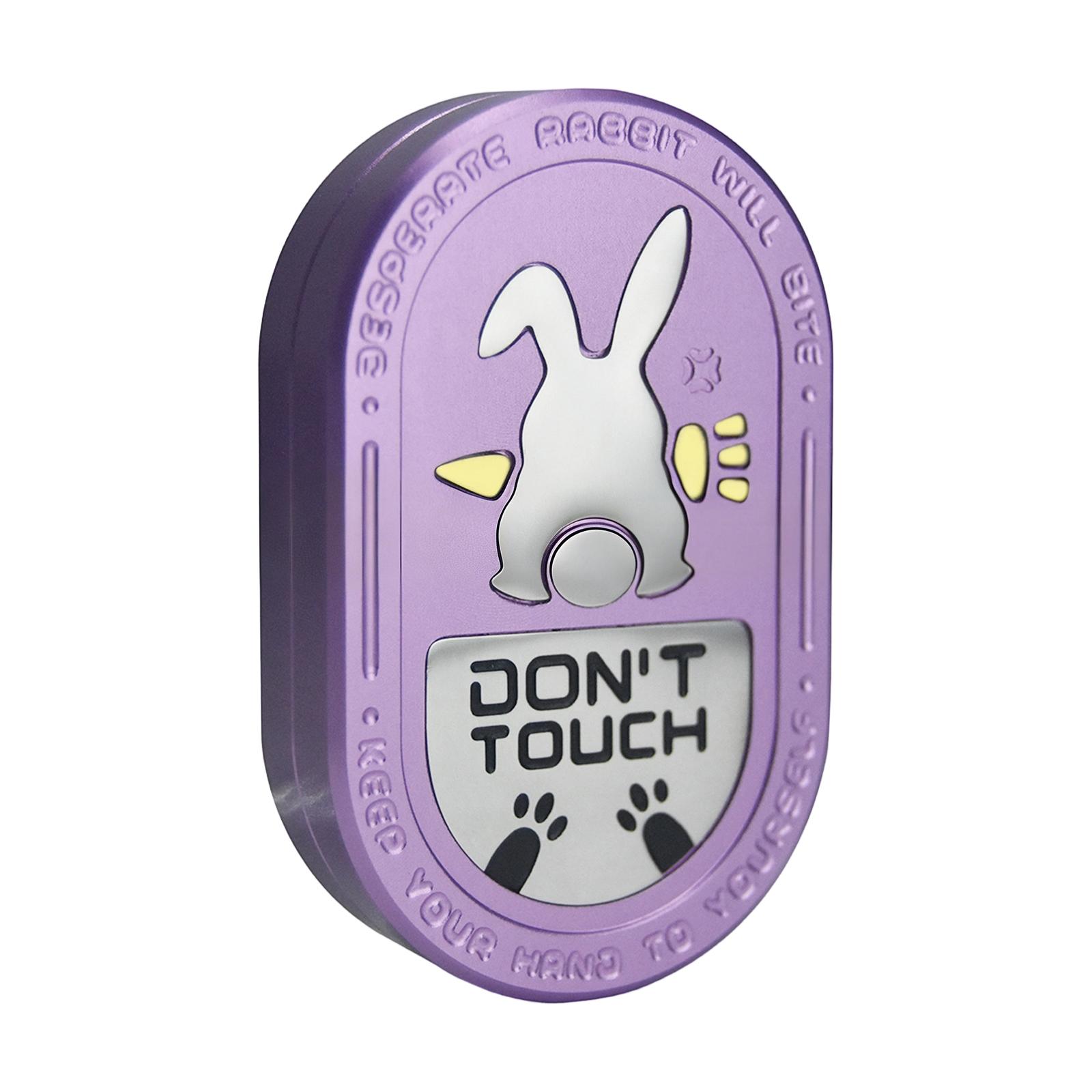 EDC Stress Relieving Toy Irritable Bunny Fingertip Stress Relieving Toy Mechanical Direct Push Rotating Push Card One Size фіолетовий
EDC Stress Relieving Toy Irritable Bunny Fingertip Stress Relieving Toy Mechanical Direct Push Rotating Push Card One Size фіолетовий