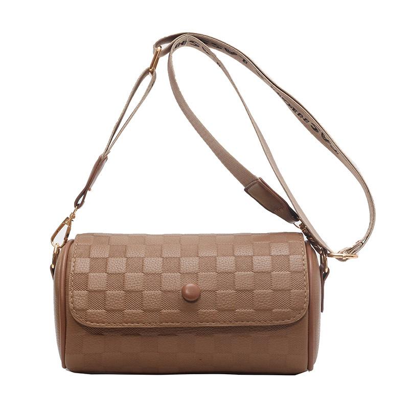 Fashion Cylinder Bag Women s New Wide Shoulder Strap Single Shoulder Messenger Bag коричневый
Fashion Cylinder Bag Women s New Wide Shoulder Strap Single Shoulder Messenger Bag коричневый