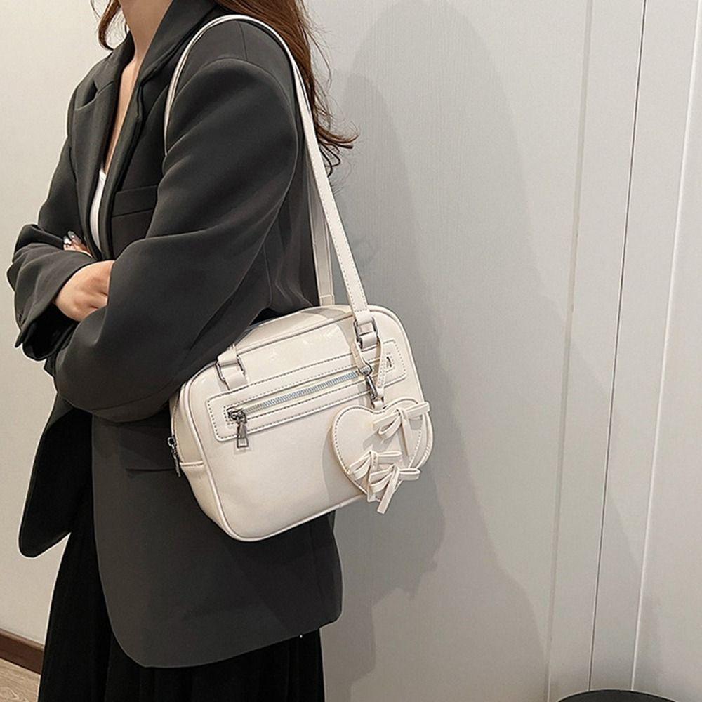 PU Leather PU Bowling Bag Solid Color Silver Handbag Elegant Shoulder Bag Shopping кофейный
PU Leather PU Bowling Bag Solid Color Silver Handbag Elegant Shoulder Bag Shopping кофейный