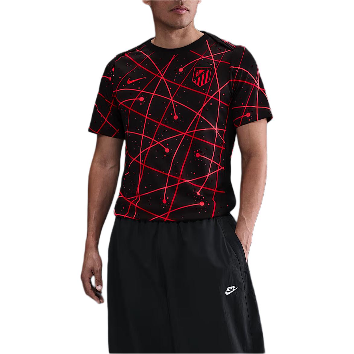 Nike Приталенная футболка с коротким рукавом и круглым вырезом для футбола Мужские топы Черный IF3965-010 S
Nike Приталенная футболка с коротким рукавом и круглым вырезом для футбола Мужские топы Черный IF3965-010 S