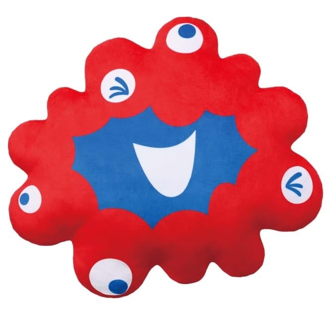 EXPO2025 Osaka Expo MyakuMyaku Plush Cushion (Face-Shaped Die-Cut Cushion) Approx. 40cm
EXPO2025 Osaka Expo MyakuMyaku Plush Cushion (Face-Shaped Die-Cut Cushion) Approx. 40cm