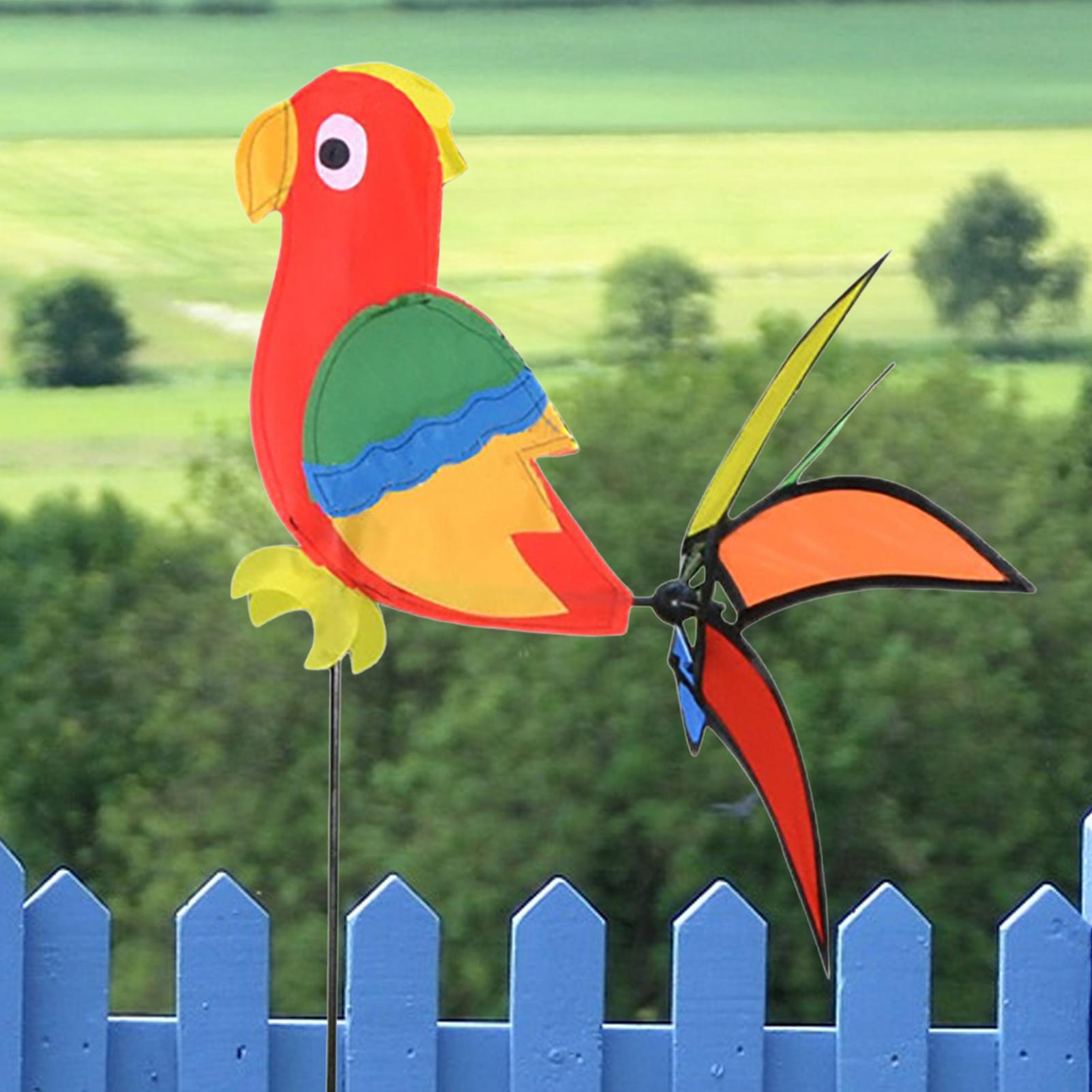 Garden Pinwheels PVC Parrot-shaped Wind Spinner for Garden Weather-Resistant Pinwheels Stakes for Lawn Courtyard Terrace CN
Garden Pinwheels PVC Parrot-shaped Wind Spinner for Garden Weather-Resistant Pinwheels Stakes for Lawn Courtyard Terrace CN