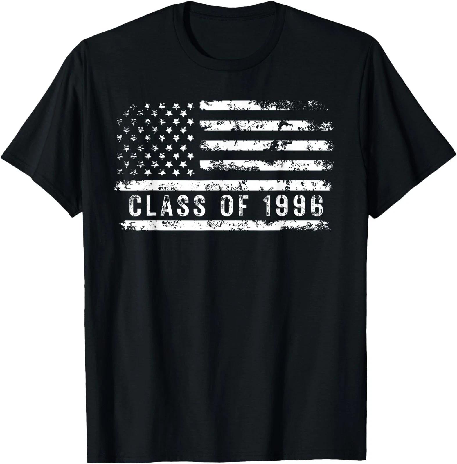 Vintage USA American Flag Class of 1996 96 Classmate Alumni T-Shirt XL
Vintage USA American Flag Class of 1996 96 Classmate Alumni T-Shirt XL