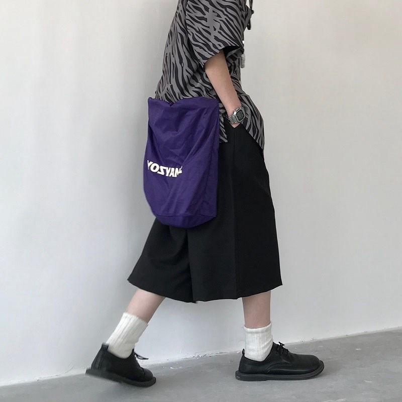 2024 Лето Ретро Японская коричневая рабочая одежда Шорты средней длины с широкими штанинами для детей 3XL