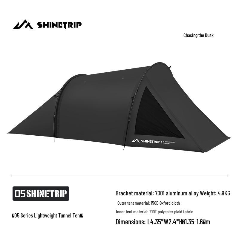 ShineTrip Double-Fun Waterproof Tunnel Tent with Sun Protection for Motorcycle Travel
ShineTrip Double-Fun Waterproof Tunnel Tent with Sun Protection for Motorcycle Travel