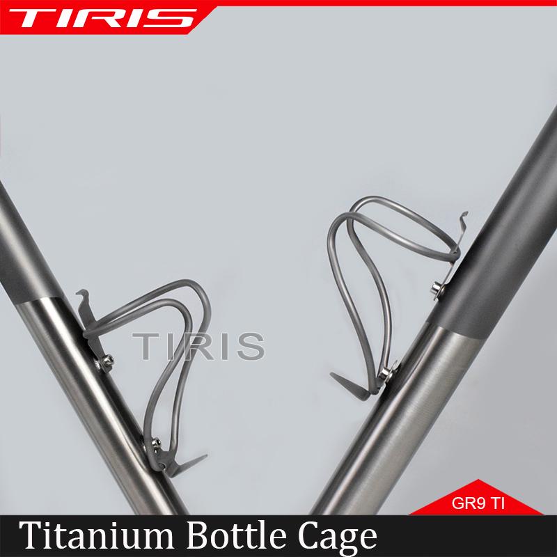 TIRIS-SH2 Bicycle Titanium Water Bottle Cage, MTB Cycling Bike Cup Holder, Accessories Parts, Piecs Carrier
TIRIS-SH2 Bicycle Titanium Water Bottle Cage, MTB Cycling Bike Cup Holder, Accessories Parts, Piecs Carrier