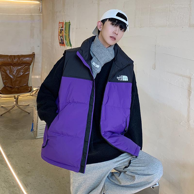 Men s Coat Autumn and Winter Cotton Vest Men s Shoulders Warm Youth Fashion Loose Hong Kong Style Vest Men XL фіолетовий
Men s Coat Autumn and Winter Cotton Vest Men s Shoulders Warm Youth Fashion Loose Hong Kong Style Vest Men XL фіолетовий