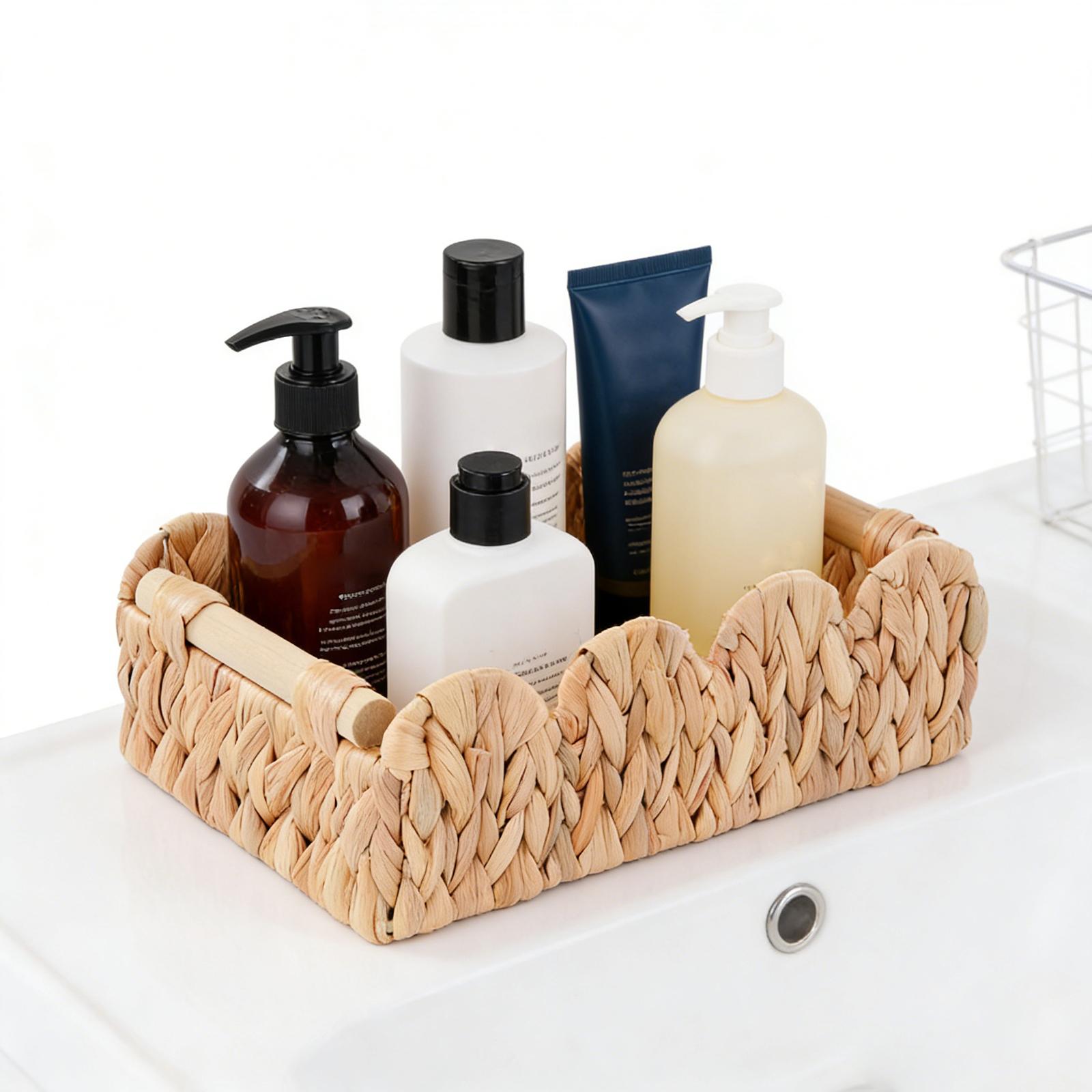 2 Pack Water Hyacinth Storage Baskets with Wooden Handles Organizing Baskets for Bathroom Farmhouse Home Living Room Decor China Mainland
2 Pack Water Hyacinth Storage Baskets with Wooden Handles Organizing Baskets for Bathroom Farmhouse Home Living Room Decor China Mainland