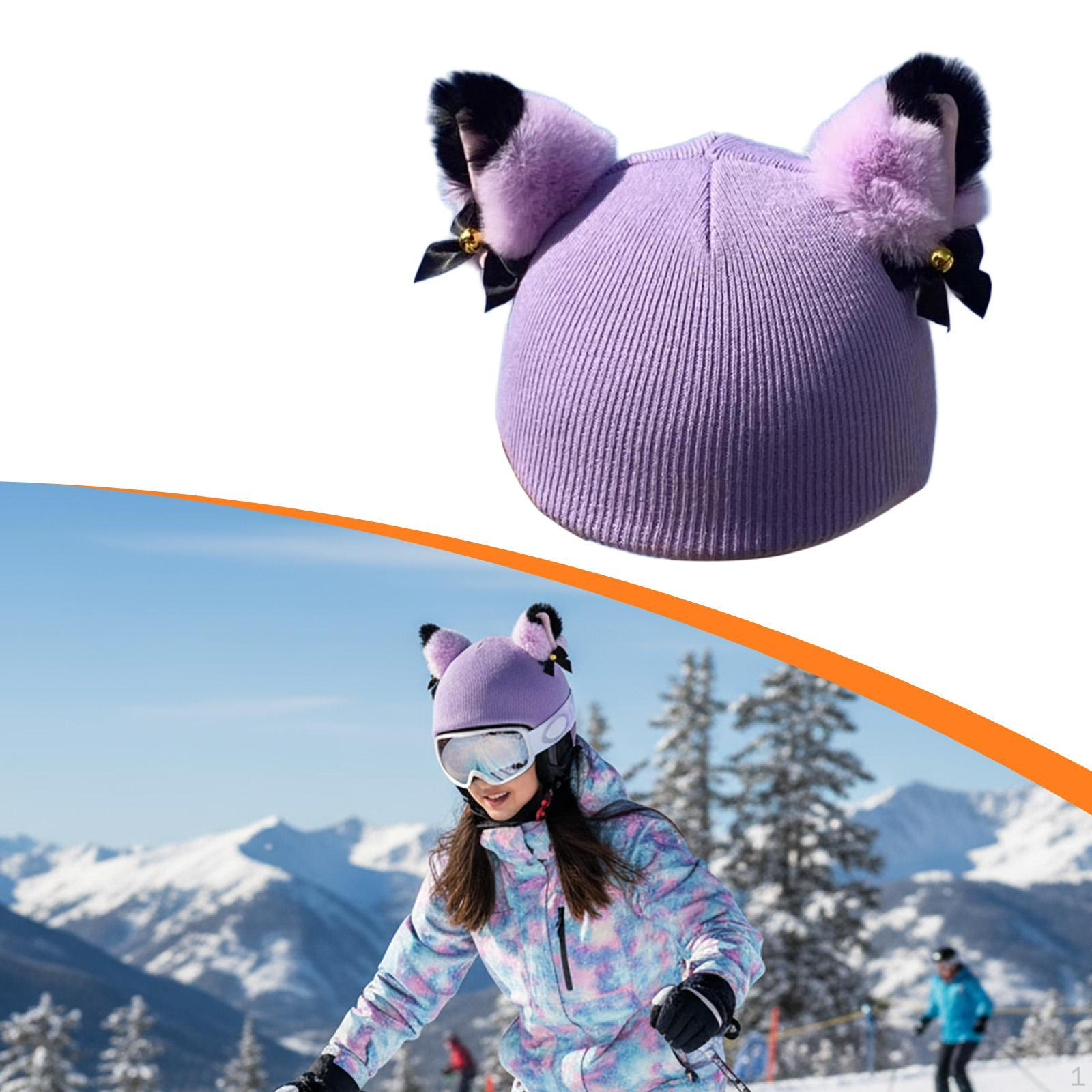 Decorative Ski/snowboard Helmet Cover with Cat Ears for
Decorative Ski/snowboard Helmet Cover with Cat Ears for