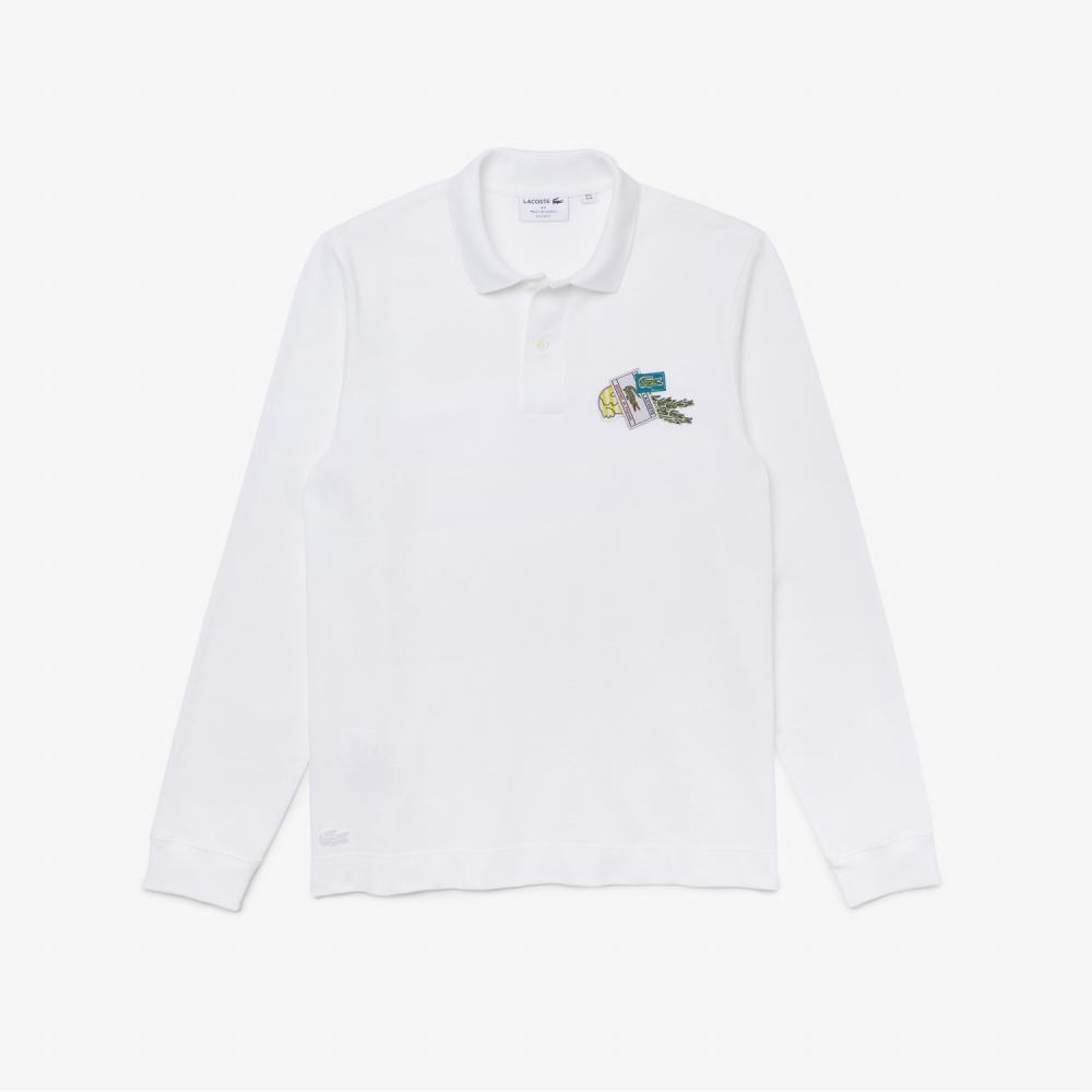 LACOSTE Мужская рубашка поло Holiday Croc Badge PH137052N 001
LACOSTE Мужская рубашка поло Holiday Croc Badge PH137052N 001
