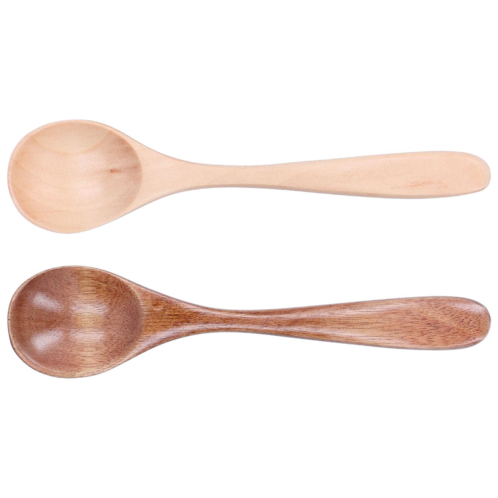 Набор из 2 штук Деревянная ложка с изогнутой ручкой Маленькая лопатка для смешивания для дома, кухни, ресторана
Набор из 2 штук Деревянная ложка с изогнутой ручкой Маленькая лопатка для смешивания для дома, кухни, ресторана