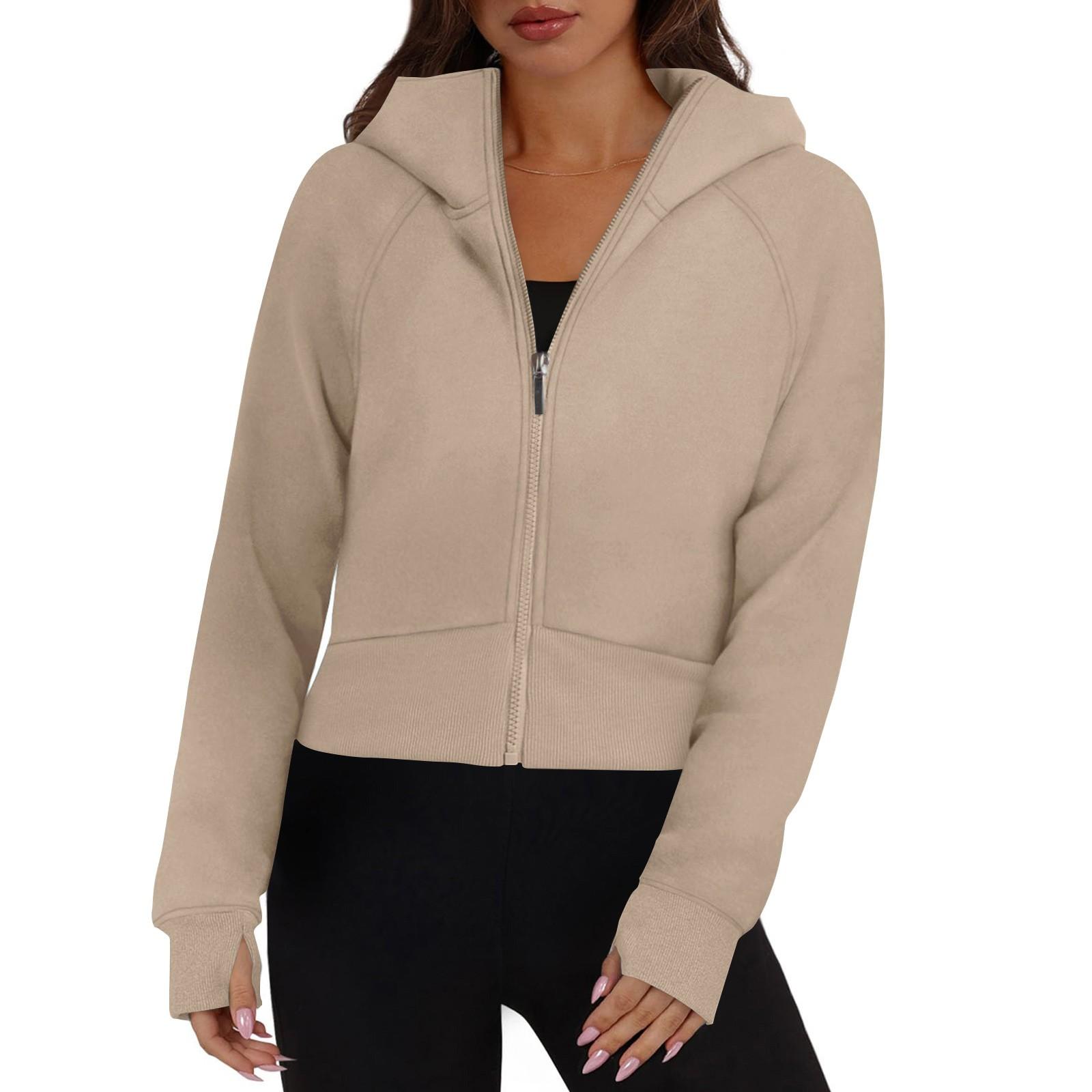 Женская модная повседневная однотонная толстовка с капюшоном и молнией, с длинными рукавами XL хаки
Женская модная повседневная однотонная толстовка с капюшоном и молнией, с длинными рукавами XL хаки