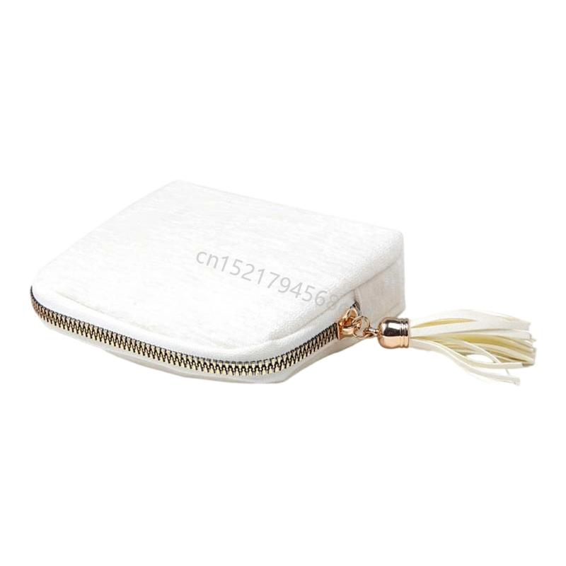 Tasselss zipperss bag, five layer storage accessory storage bag 6XDE білий
Tasselss zipperss bag, five layer storage accessory storage bag 6XDE білий