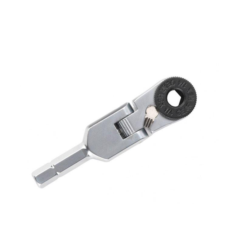 ABWR-6.35Mm Screwdriver Hex Torque Wrenches Tool Hex Torque Wrenches 1/4 Ratchet Wrench Adjustable Quick Socket Wrench срібний
ABWR-6.35Mm Screwdriver Hex Torque Wrenches Tool Hex Torque Wrenches 1/4 Ratchet Wrench Adjustable Quick Socket Wrench срібний