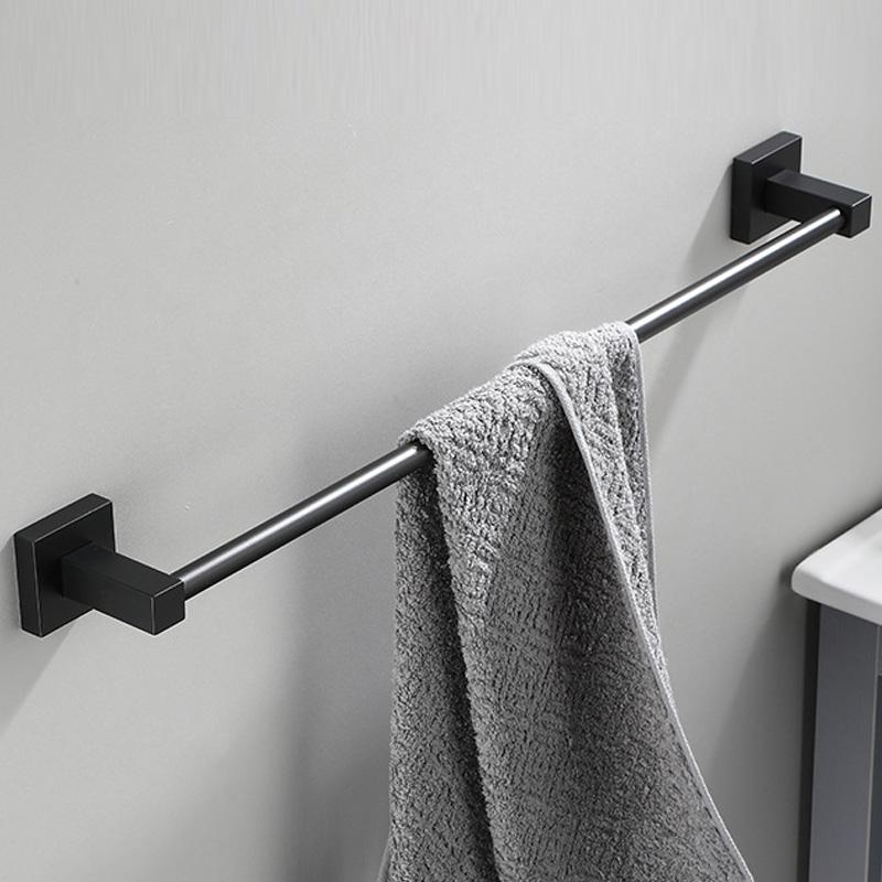 Matte Black Aluminium Bathroom Single Towel Shelf Rack Holder Bath Towel Hanger Bar Square DesignTowel Rail Bathroom Accessories
Matte Black Aluminium Bathroom Single Towel Shelf Rack Holder Bath Towel Hanger Bar Square DesignTowel Rail Bathroom Accessories