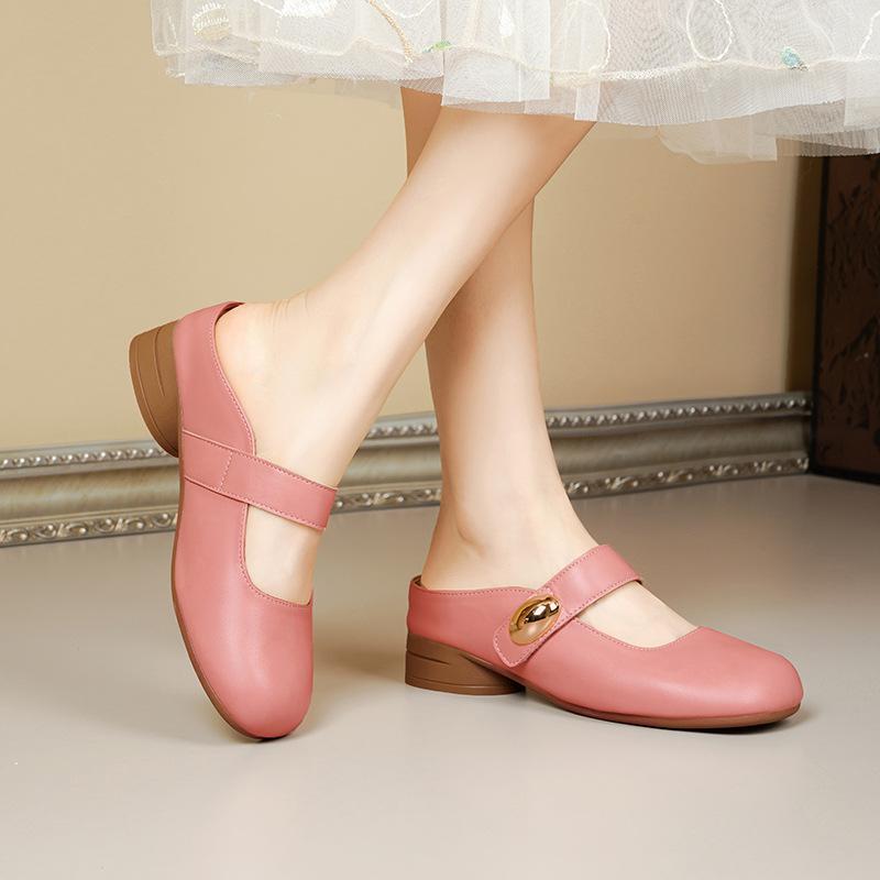 Inner heightening bag head half drag women wear summer Mary Jane bag head shoes pink casual soft-soled sandals 32 рожевий
Inner heightening bag head half drag women wear summer Mary Jane bag head shoes pink casual soft-soled sandals 32 рожевий