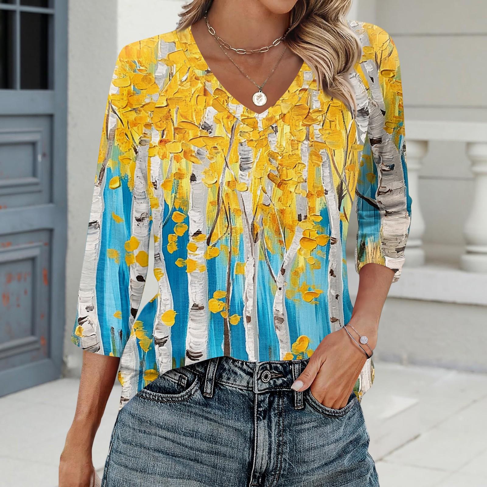 Women s Fashion Casual Three-quarter Sleeve Raglan Sleeve Vintage Floral Print V-Neck Top XL жовтий
Women s Fashion Casual Three-quarter Sleeve Raglan Sleeve Vintage Floral Print V-Neck Top XL жовтий