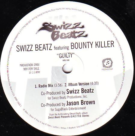 12inch Record SWIZZ BEATZ, BOUNTY KILLER - Guilty DRMR138181 DreamWorks Reco 2002 US Rap & Hip-Hop/R&B Used
12inch Record SWIZZ BEATZ, BOUNTY KILLER - Guilty DRMR138181 DreamWorks Reco 2002 US Rap & Hip-Hop/R&B Used