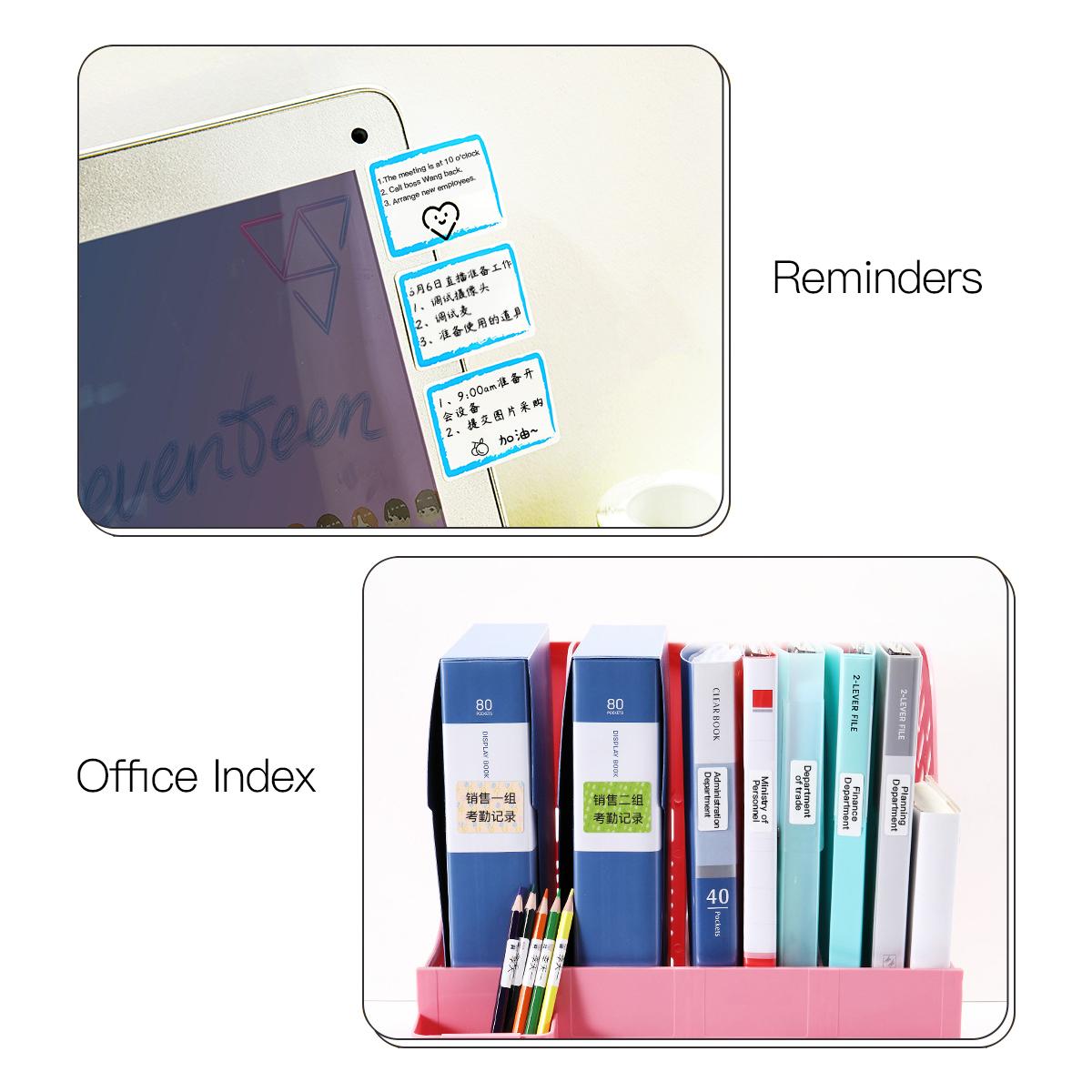 Рулон бумаги для термопечати Niimbot, цветная мультяшная бумага, цена, размер, название, этикеточная бумага, водонепроницаемая, разрывающаяся