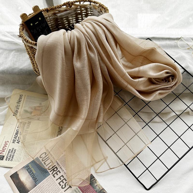 Новый летний солнцезащитный элегантный роскошный платок из шелка с золотой нитью 190x70cm
Новый летний солнцезащитный элегантный роскошный платок из шелка с золотой нитью 190x70cm