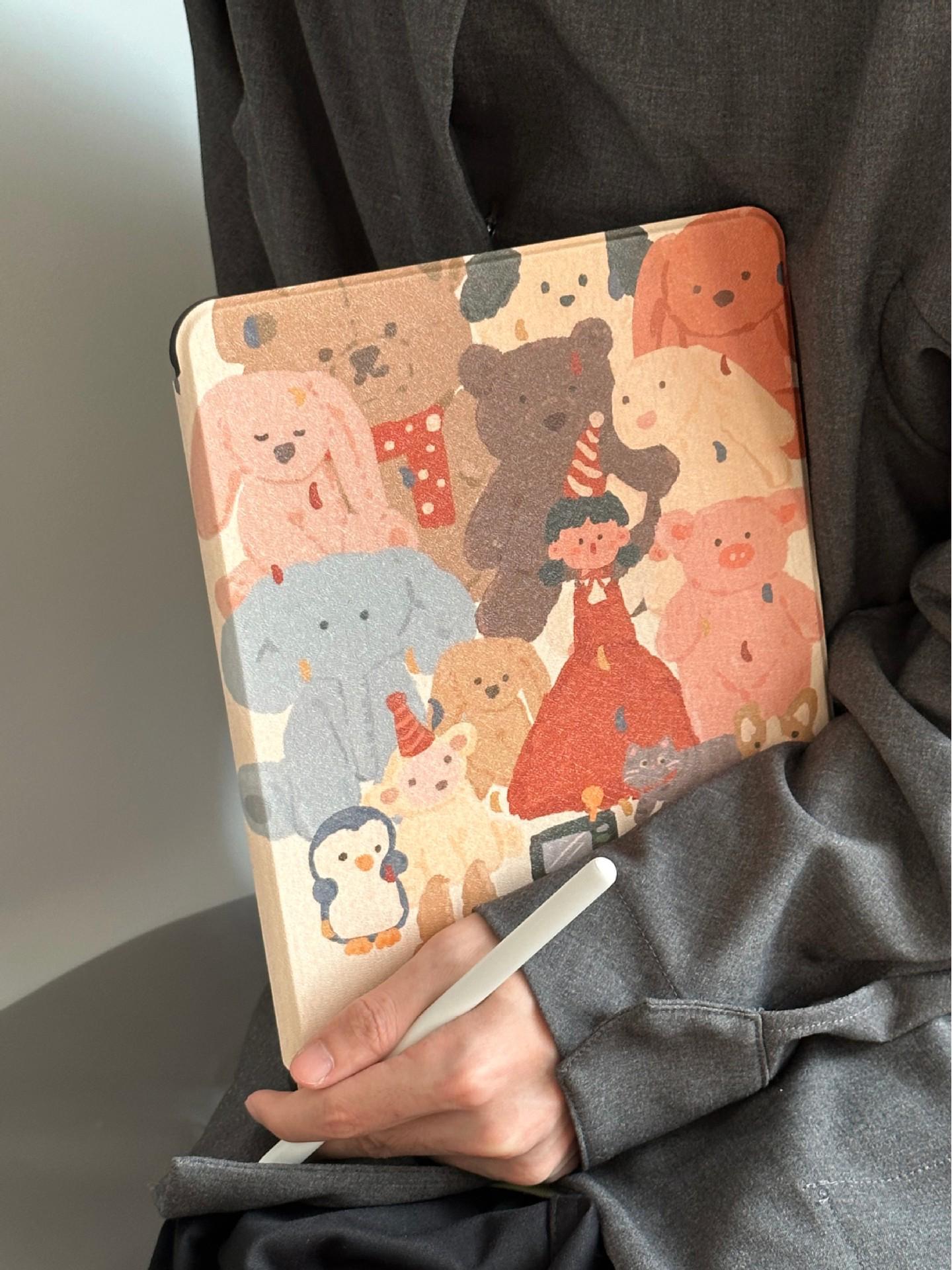 Вращающийся чехол для iPad Pro 2021 - Милый дизайн с мультяшной куклой для маленьких девочек iPad mini 6/7 (8.3-inch)
Вращающийся чехол для iPad Pro 2021 - Милый дизайн с мультяшной куклой для маленьких девочек iPad mini 6/7 (8.3-inch)