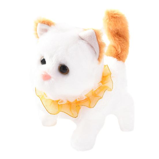 Electric Plush Cat Toy Interactive Walking Tail Wagging Nodding Meowing Kitten Toy Handmade Toddlers Educational Simulation Stuffed Animal Toy жёлтый
Electric Plush Cat Toy Interactive Walking Tail Wagging Nodding Meowing Kitten Toy Handmade Toddlers Educational Simulation Stuffed Animal Toy жёлтый