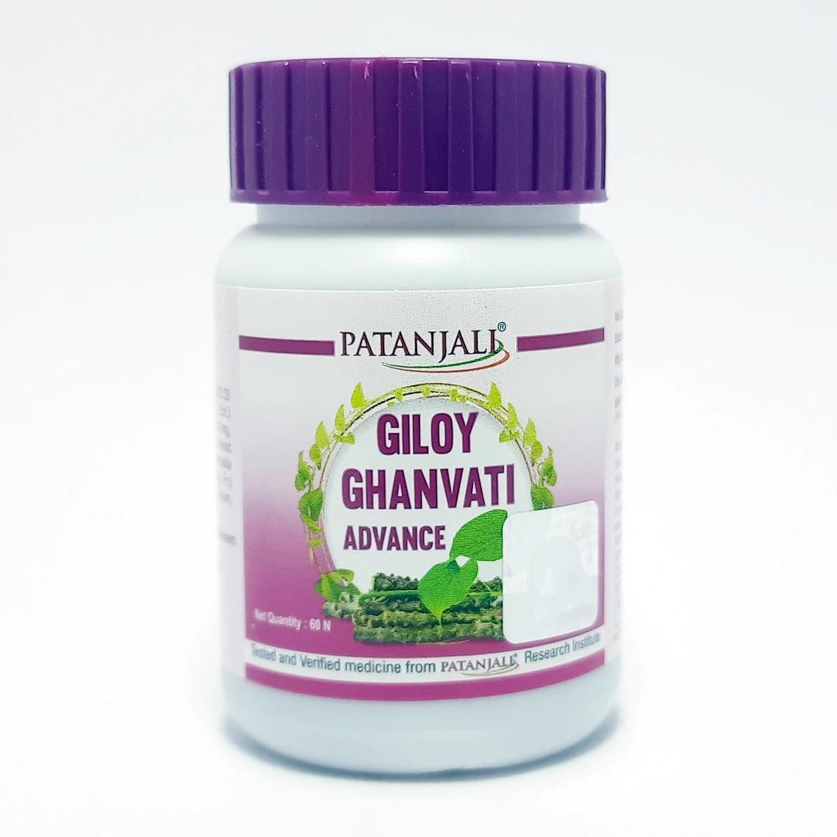 Patanjali Divya Giloy Ghanvati Advance 60 N 39gm
Patanjali Divya Giloy Ghanvati Advance 60 N 39gm