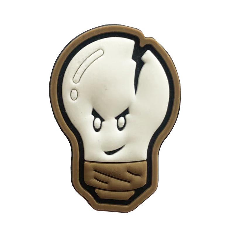Outdoor Cartoon Mini Light Bulb Velcro Patch - PVC Soft Rubber Bag Accessory
Outdoor Cartoon Mini Light Bulb Velcro Patch - PVC Soft Rubber Bag Accessory
