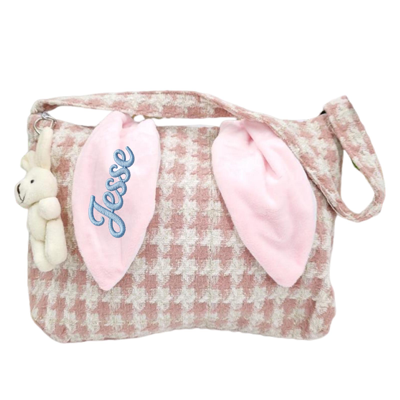Personalized Plaid Bunny Ear Cute Tote Bag One Size розовый
Personalized Plaid Bunny Ear Cute Tote Bag One Size розовый