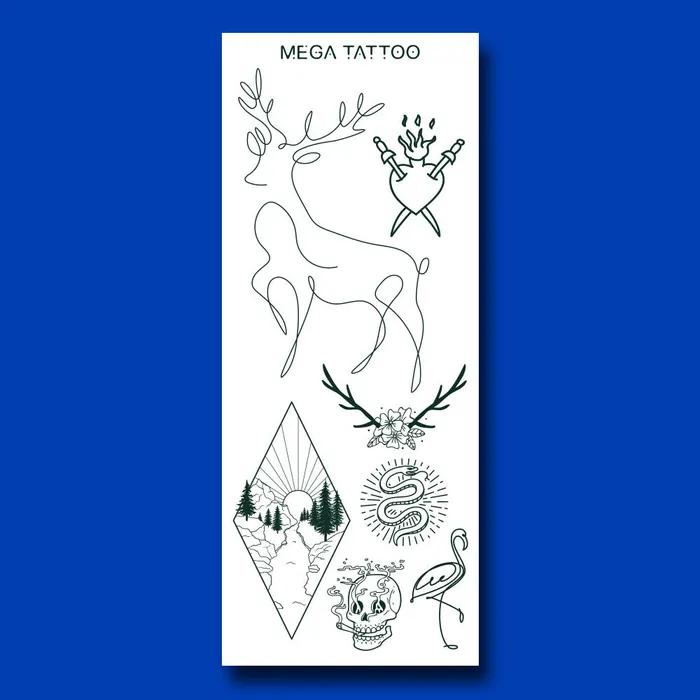 MEGA TATTOO Tattoo Sticker MTS 09 - Day Recording
MEGA TATTOO Tattoo Sticker MTS 09 - Day Recording