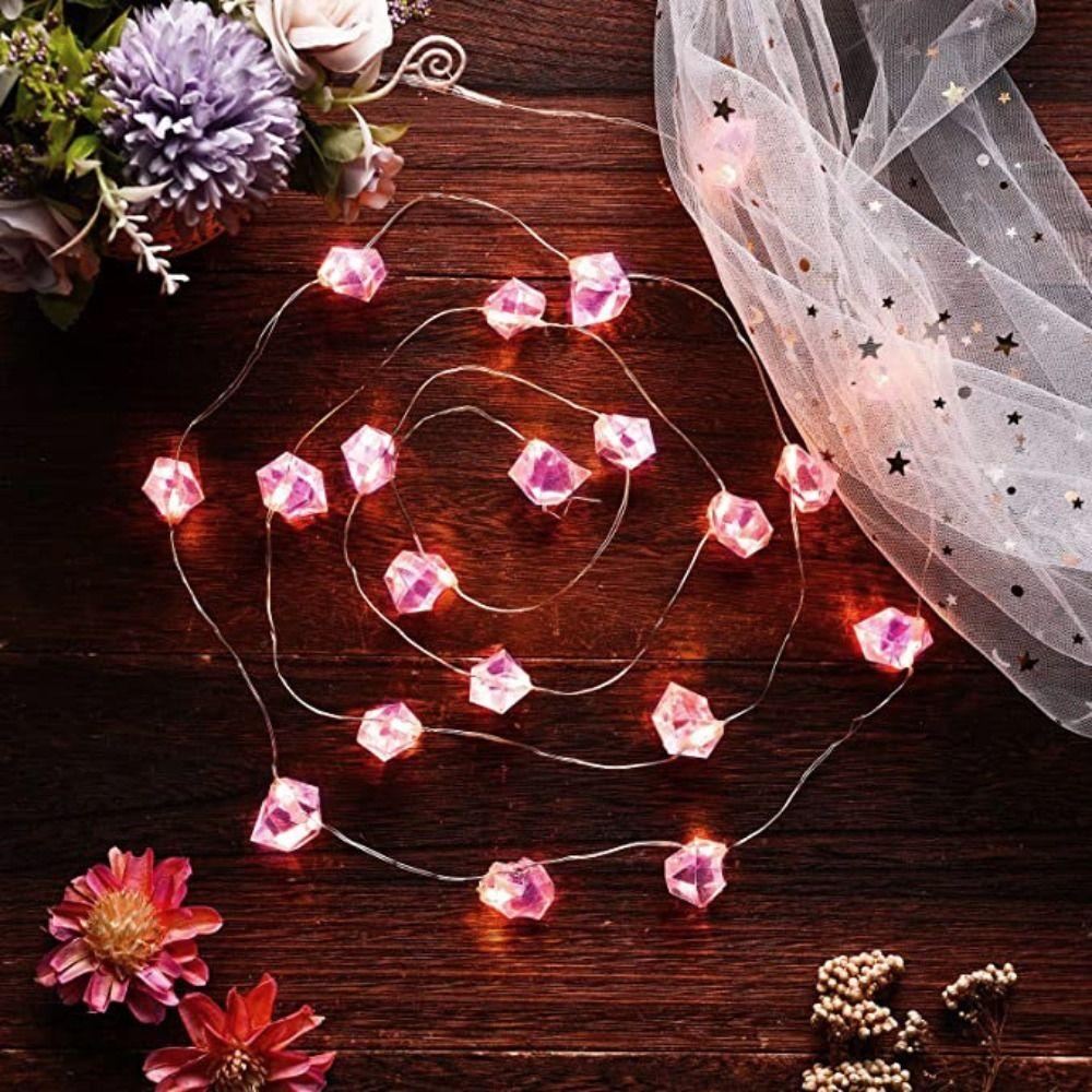 Creative Crystal Fairy Light Decoration Hanging Lights Trendy String Light Holiday синій
Creative Crystal Fairy Light Decoration Hanging Lights Trendy String Light Holiday синій