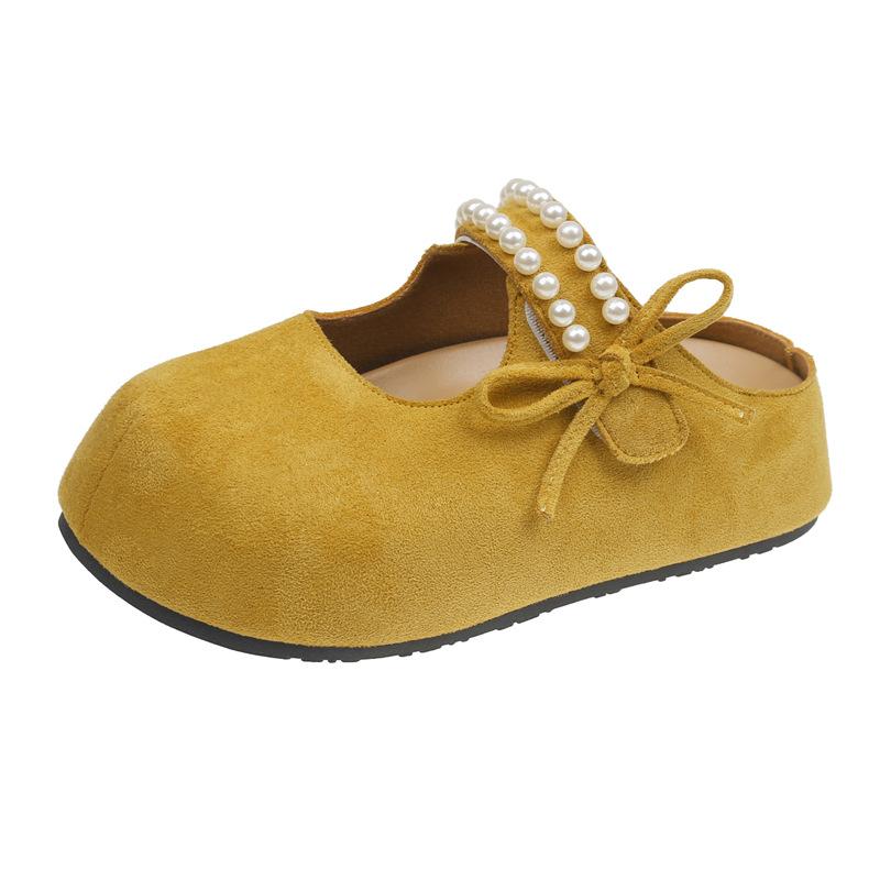 Baotou half slippers women s summer wear 2025 new pearl one-pedal big head shoes platform sandals lazy sandals 40
Baotou half slippers women s summer wear 2025 new pearl one-pedal big head shoes platform sandals lazy sandals 40