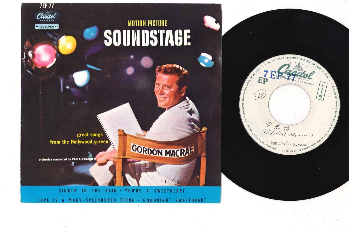 7-дюймовая пластинка GORDON MACRAE - Soundstage 7EP77PROMO CAPITOL Япония Поп Б/У
7-дюймовая пластинка GORDON MACRAE - Soundstage 7EP77PROMO CAPITOL Япония Поп Б/У