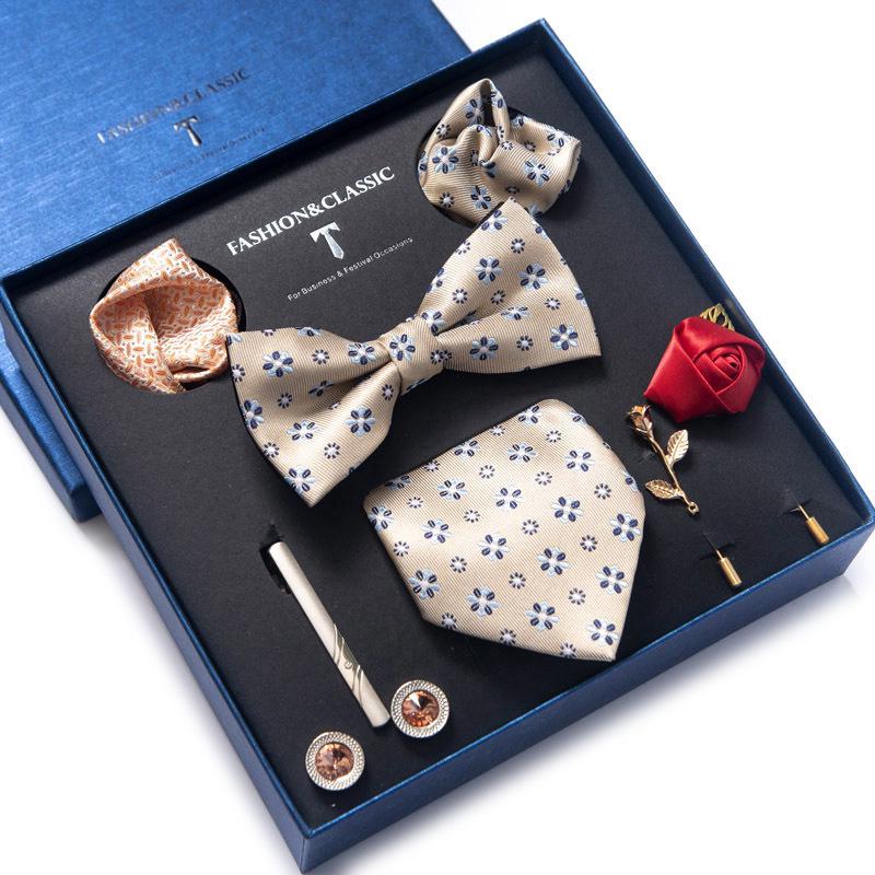 Men s 8-Piece Formal Accessory Set: Bow Tie, Corsage, Brooch, Cufflinks for Weddings.
Men s 8-Piece Formal Accessory Set: Bow Tie, Corsage, Brooch, Cufflinks for Weddings.