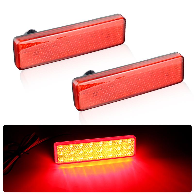 2Pcs LED Brake Lamp Rear Bumper Reflector Light for Renault Trafic Master for Nissan Primastar For Opel Vauxhall Vivaro Movano
2Pcs LED Brake Lamp Rear Bumper Reflector Light for Renault Trafic Master for Nissan Primastar For Opel Vauxhall Vivaro Movano