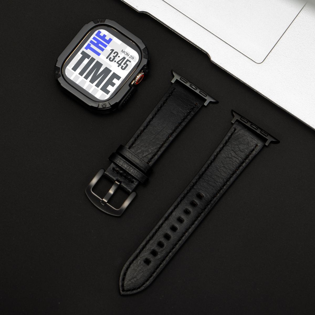 Ремінець + Чохол для Apple Watch Series 11 10 9 8 7 se Шкіряний ремінець + Ударостійкий чохол для Iwatch ultra 3 49мм 40 41 44 45 46мм Ремінець s11 10-46mm
Ремінець + Чохол для Apple Watch Series 11 10 9 8 7 se Шкіряний ремінець + Ударостійкий чохол для Iwatch ultra 3 49мм 40 41 44 45 46мм Ремінець s11 10-46mm