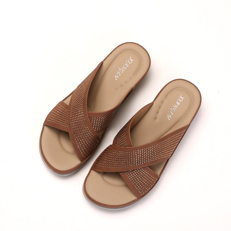 Slippers women s summer slope heel wear new open-toe fashion water + Roman sandals travel beach shoes 36
Slippers women s summer slope heel wear new open-toe fashion water + Roman sandals travel beach shoes 36
