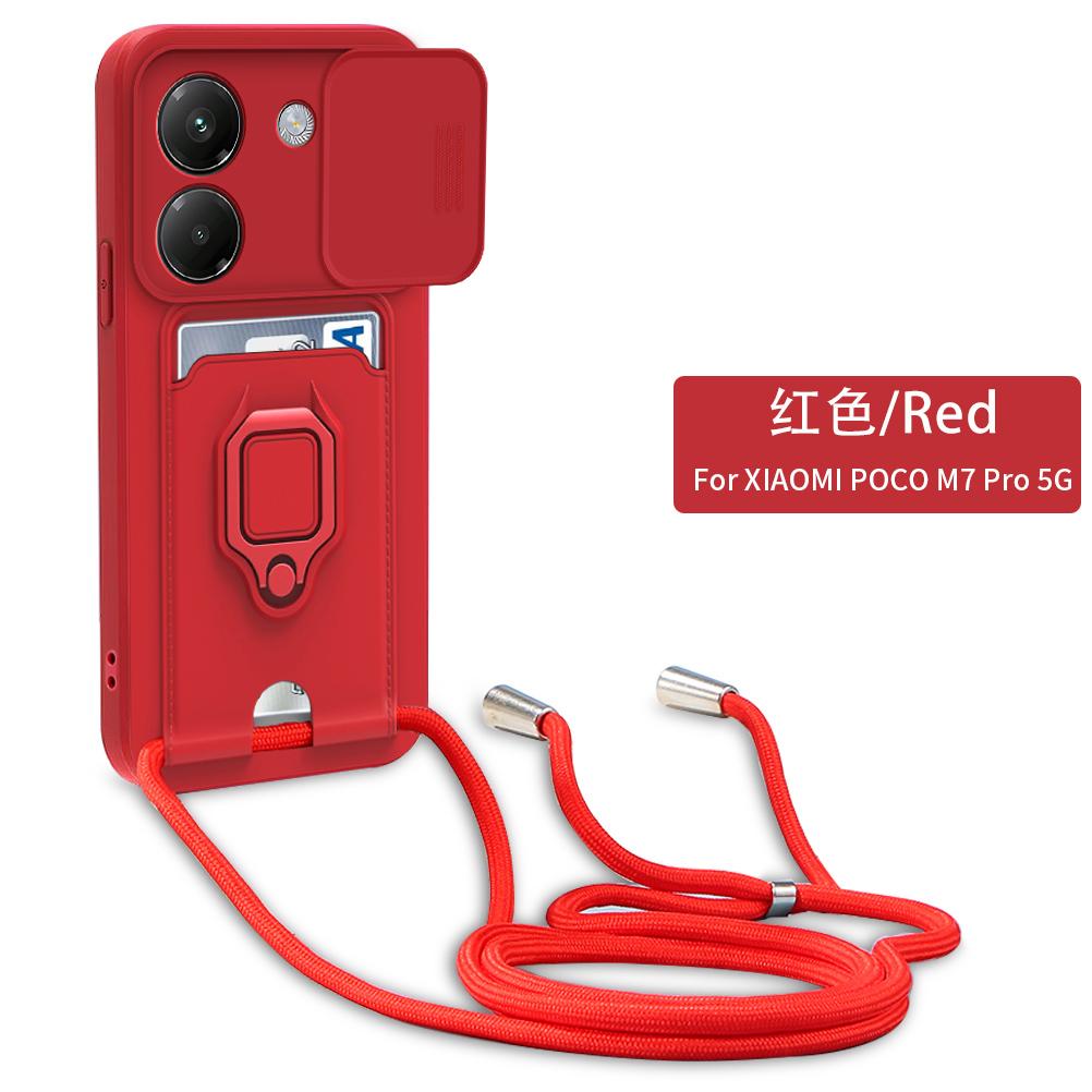 Case for POCO M7 Pro 5G Crossbody Lanyard Slide Camera Lens Protection Strap Case For Xiaomi Poco m7pro Soft Card Holder Cover Case & Holder&Poco M7 pro 5G
Case for POCO M7 Pro 5G Crossbody Lanyard Slide Camera Lens Protection Strap Case For Xiaomi Poco m7pro Soft Card Holder Cover Case & Holder&Poco M7 pro 5G