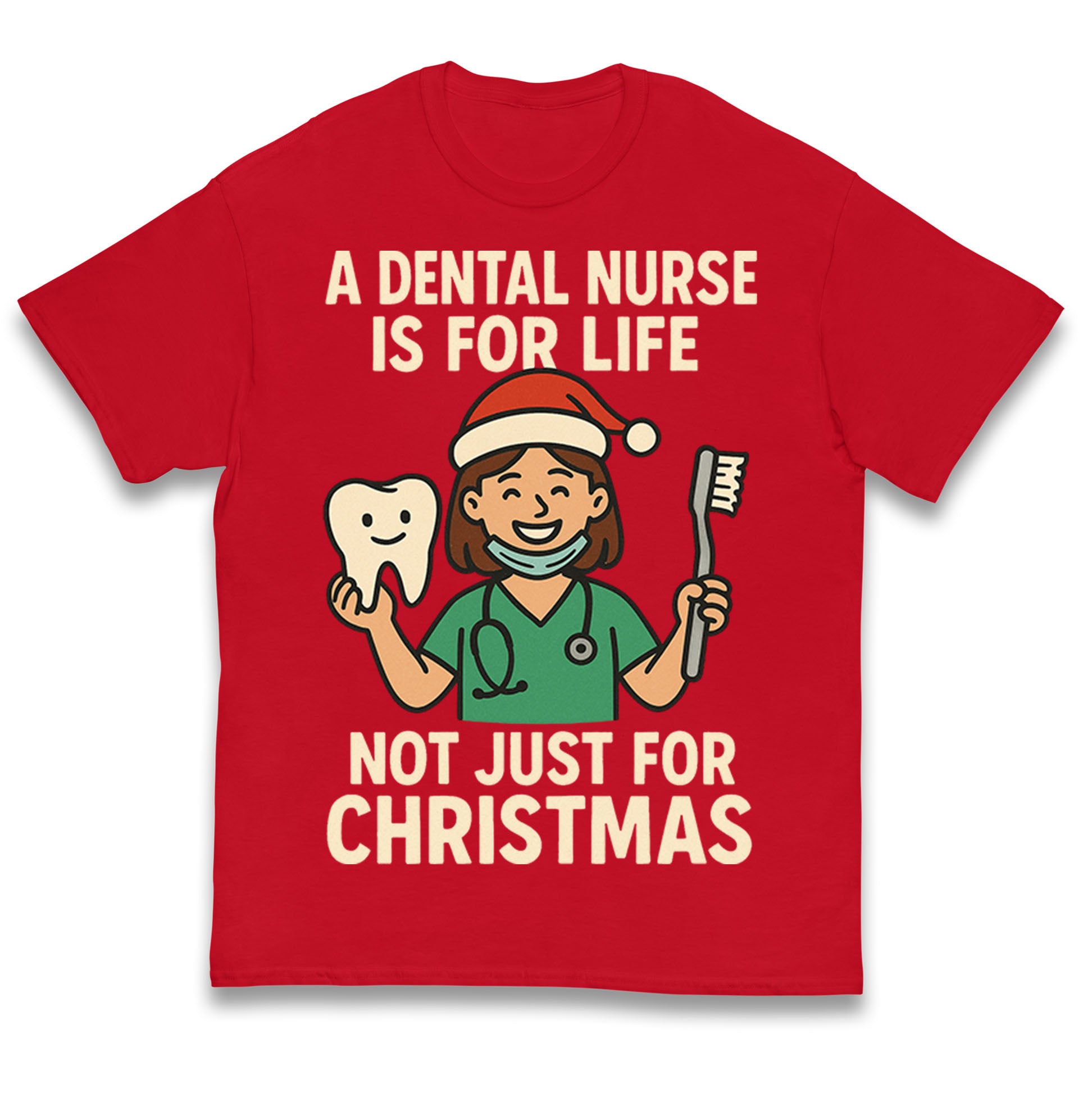 A Dental Nurse is for Life Not Just for Christmas Kids T Shirt 100
A Dental Nurse is for Life Not Just for Christmas Kids T Shirt 100