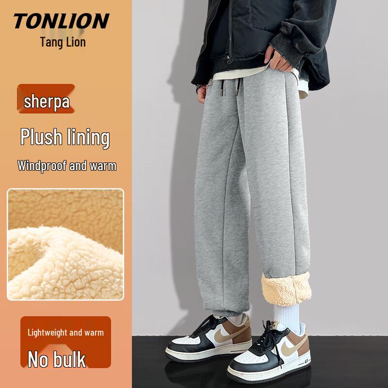 TonLion Men s Winter Lamb Wool Thermal Jogger Pants 2XL
TonLion Men s Winter Lamb Wool Thermal Jogger Pants 2XL